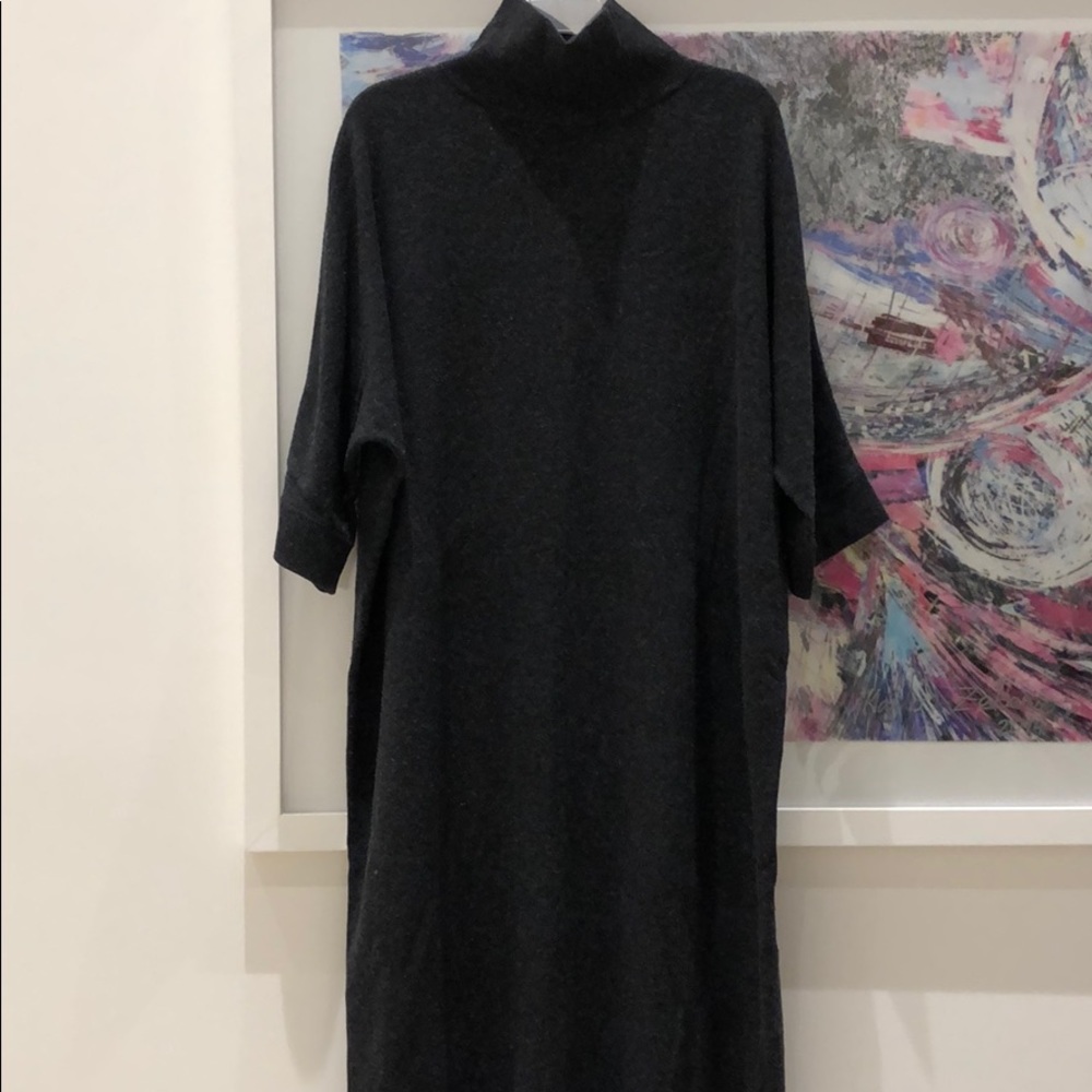 COS Charcoal Midi Dress